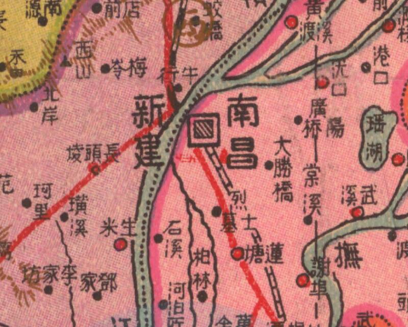 1934年《最新江西分县详图》插图1