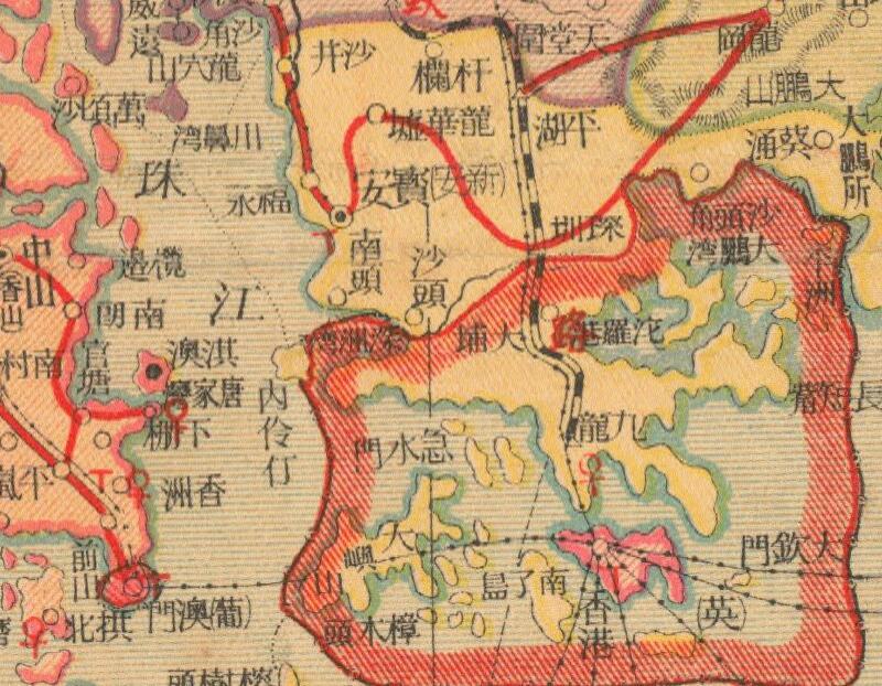1938年《广东省明细地图》插图2