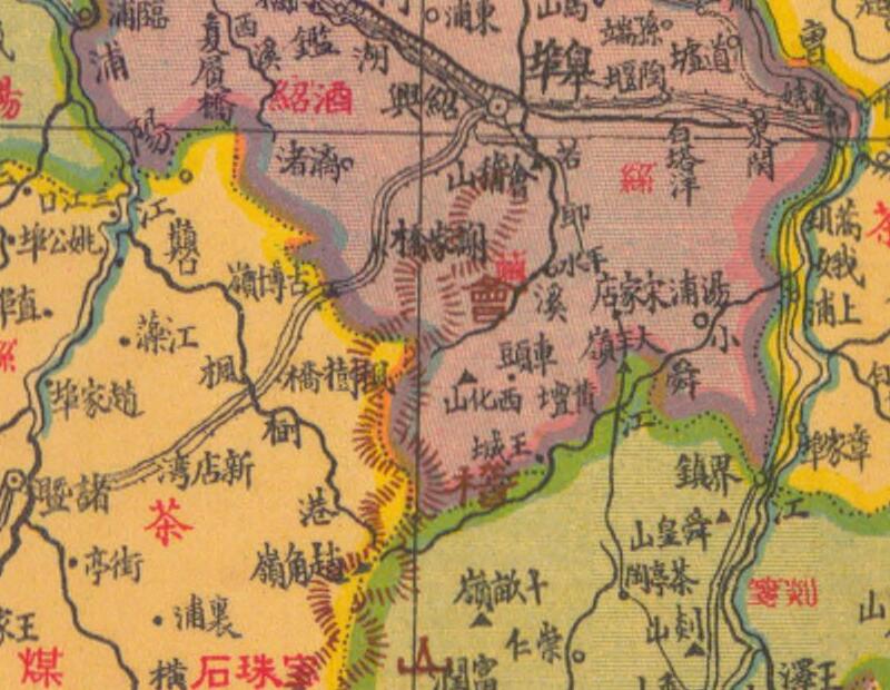 1927年《浙江明细地图》插图3