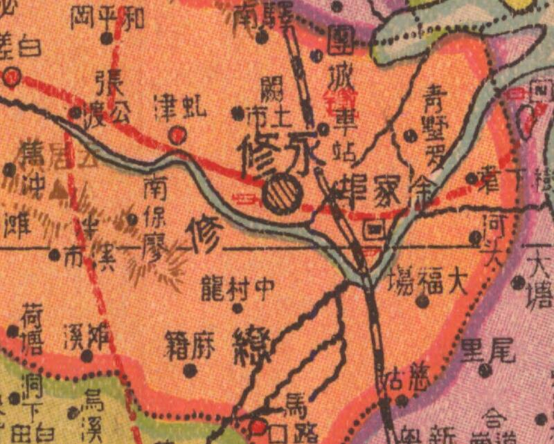 1934年《最新江西分县详图》插图3