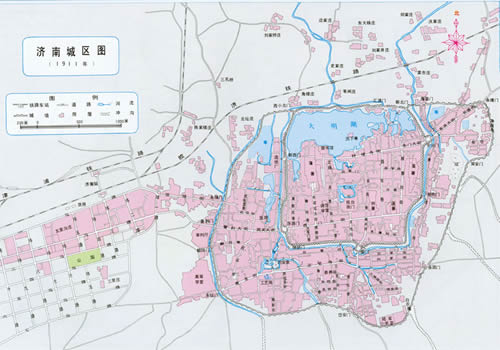 1911年《济南城区图》