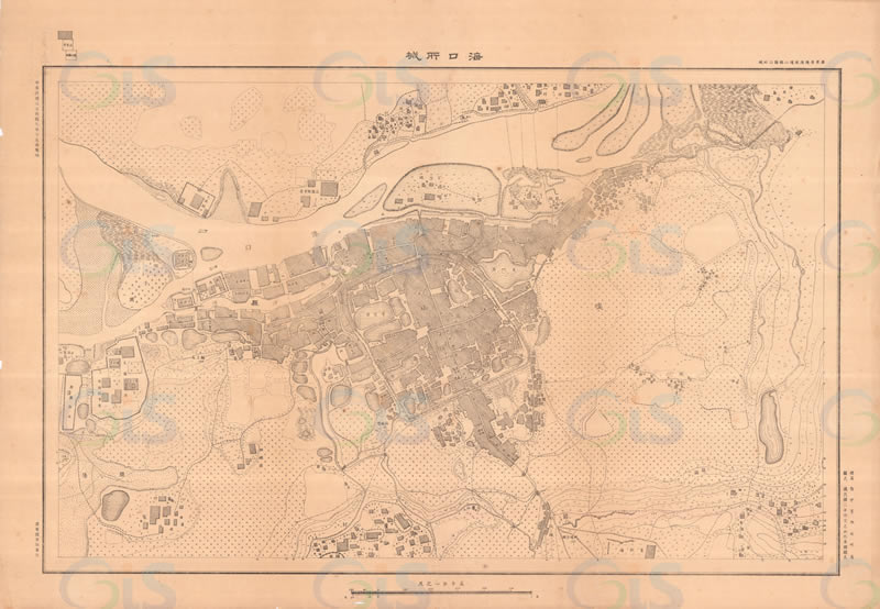 1920年《海口所城》地图插图