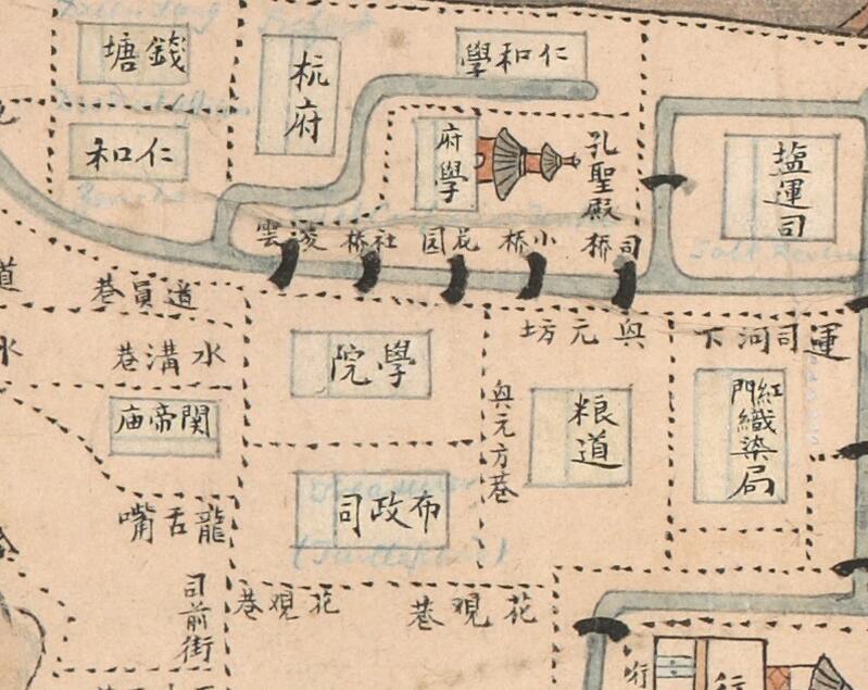 1716年《杭城西湖江干湖墅图》插图1