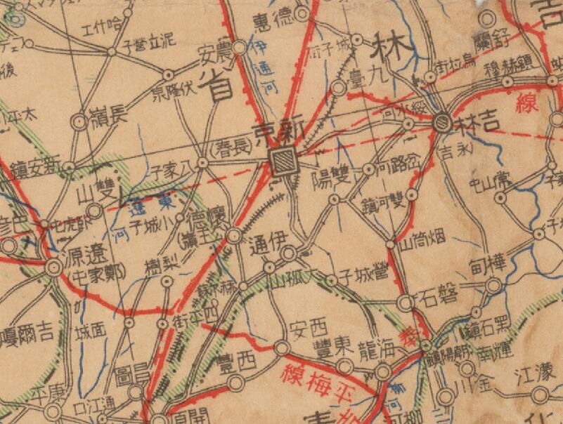 1939年汪伪《新中国建国大地图》插图2