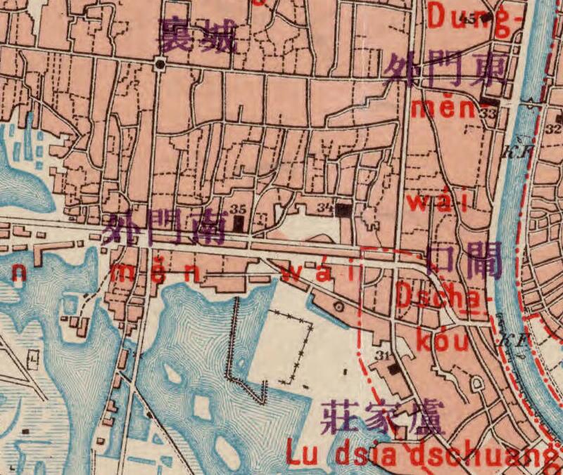 1905年《天津市地图》插图2