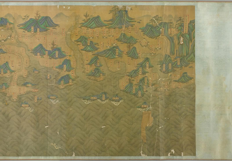 清朝初期《福建省海岸全图》超高清版插图