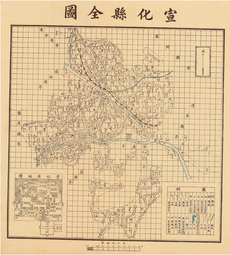 1934年《察哈尔省各县全图》插图3
