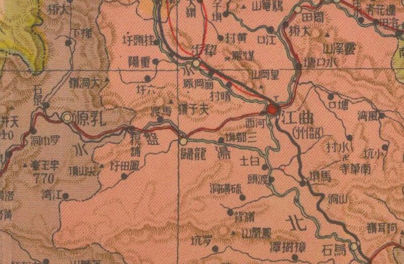 1940年《最新广东省形势图》插图3