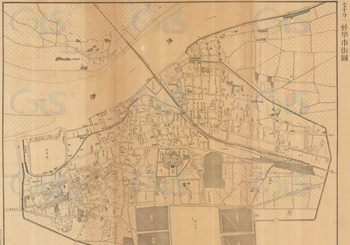 1943年《蚌埠市街图》
