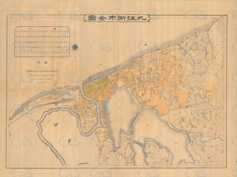 1926年《九江街市全图》插图