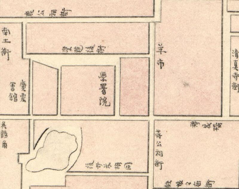 1883年《河南开封府城市街之图》插图1