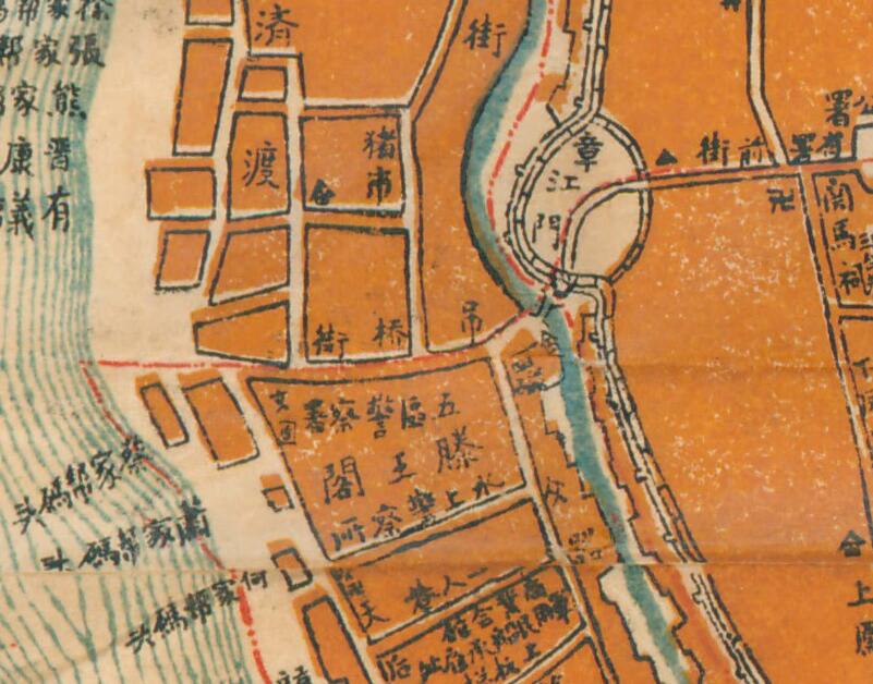 1922年南昌《江西省城内外全图》插图1