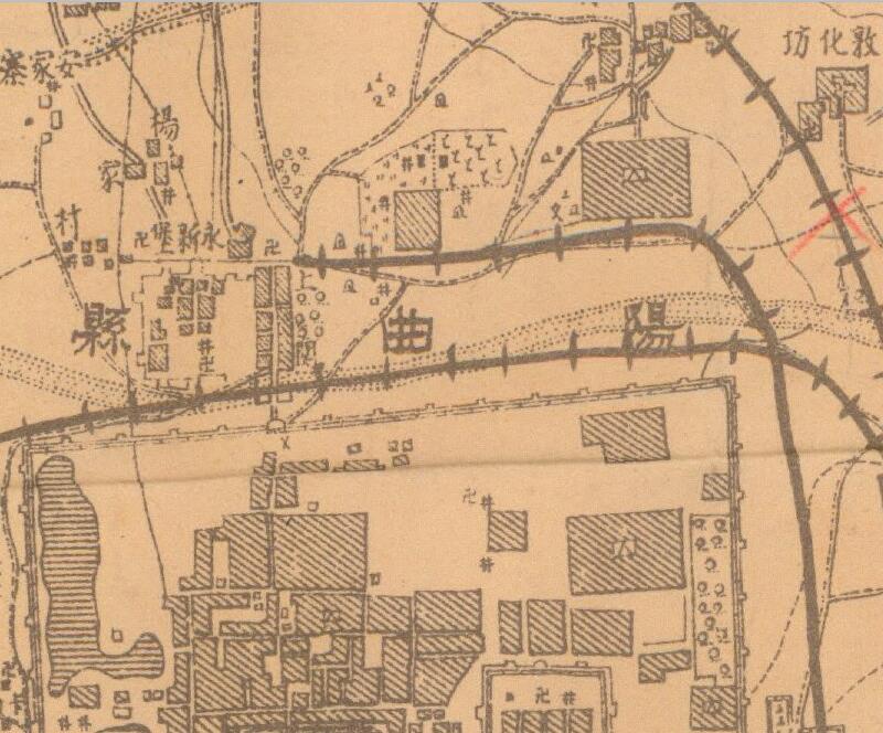 1934年《太原近傍情报图》其一插图1