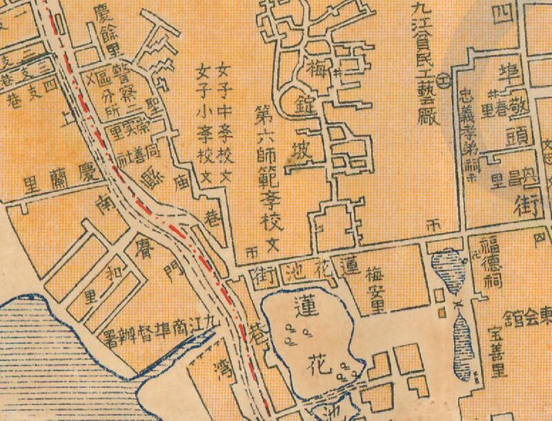 1926年《九江街市全图》插图1