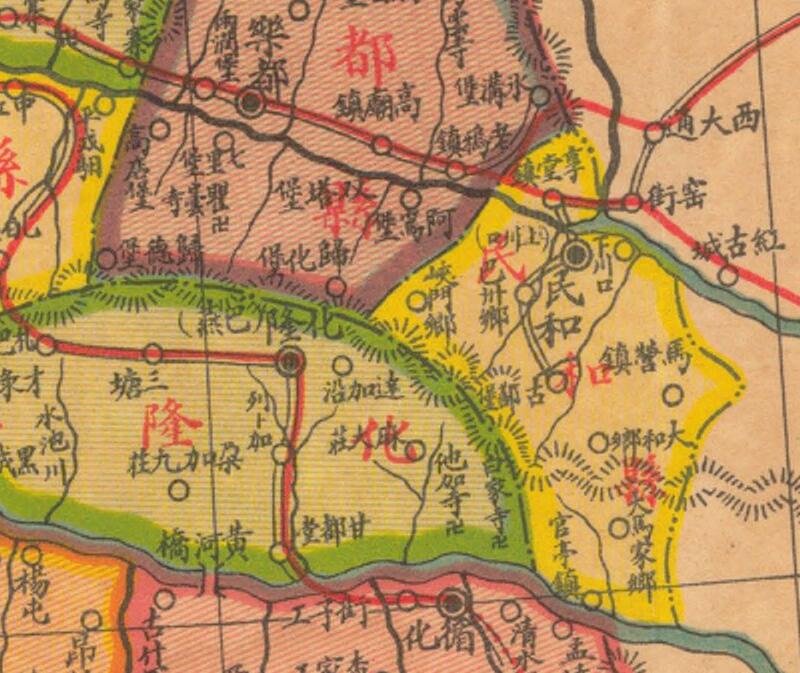 1935年《青海明细地图》插图1
