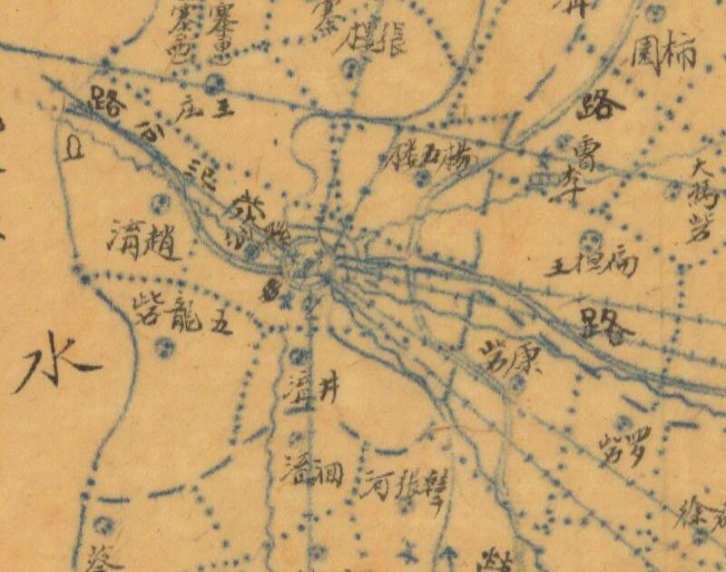 1943年《河南省荥阳县县图》插图3