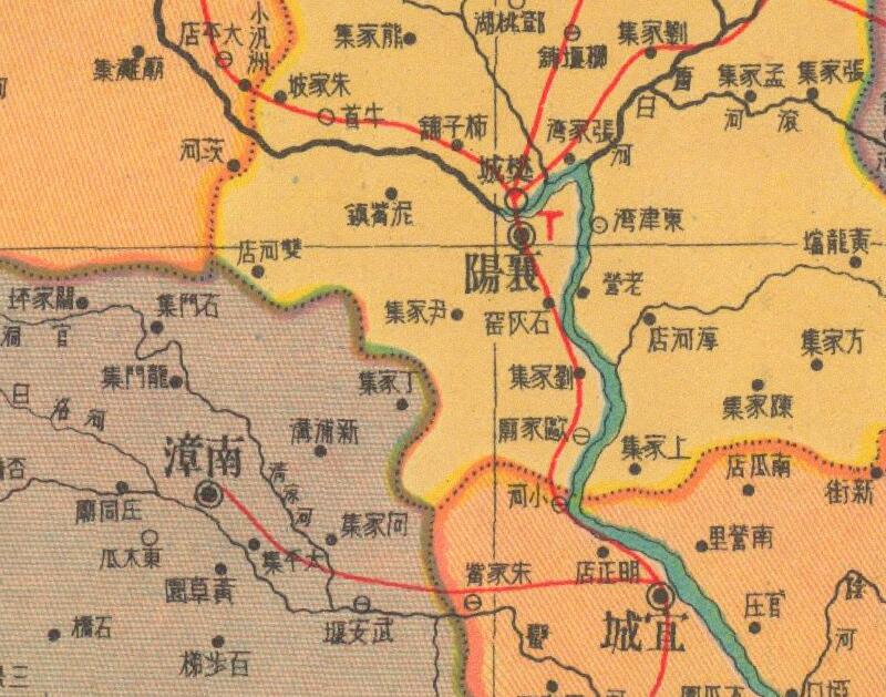 1938年《湖北省明细地图》插图3