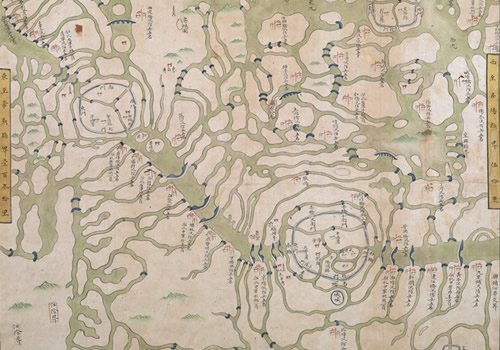 1820年《常州营汛境地界驻兵全图》