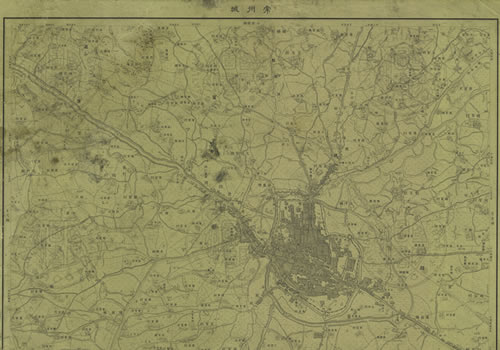 1909年《常州城》地图