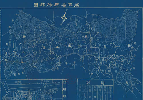 1942年《广东省揭阳县图》