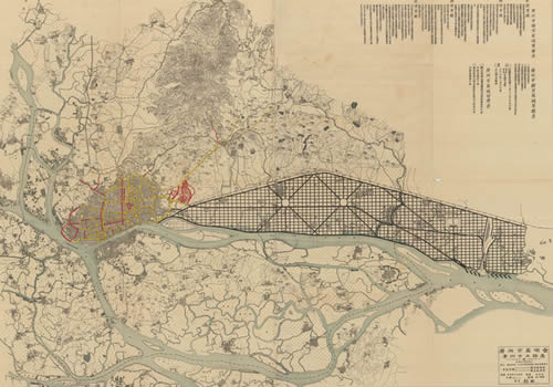 1925年《广州市区域图》