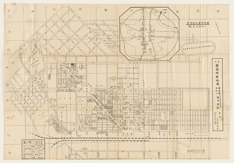 1922年《奉天案内特別地图》插图