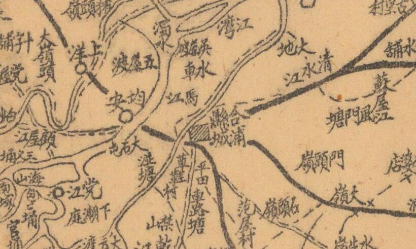 1941年《合浦县全图》插图1