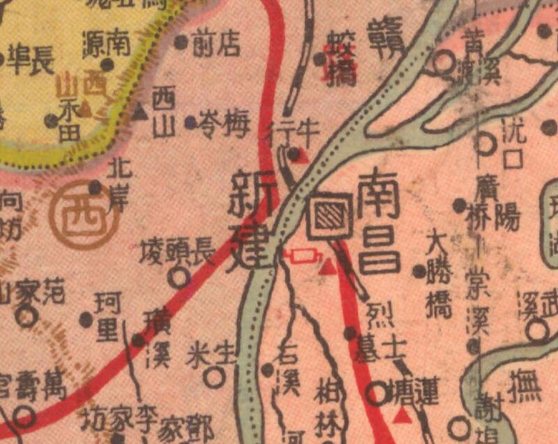 1936年《最新江西分县详图》插图1