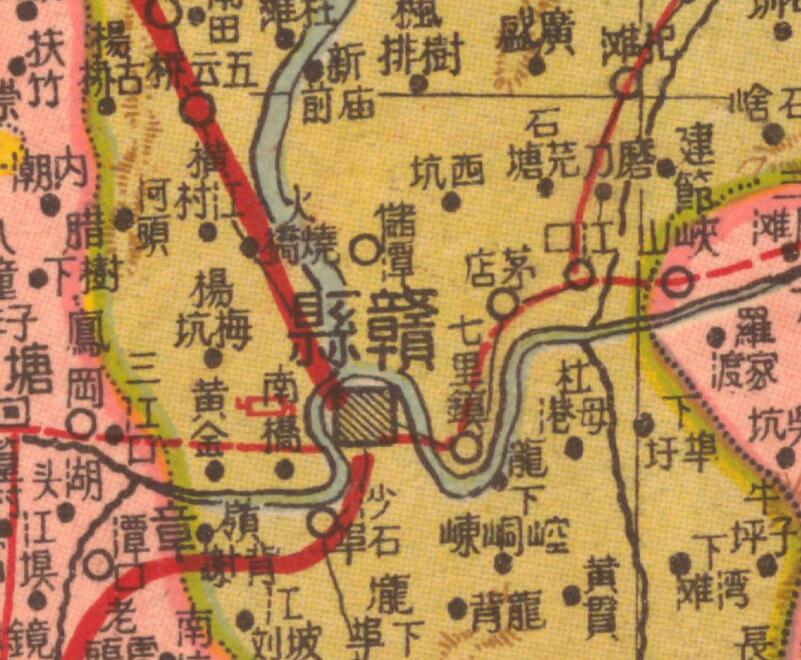 1936年《最新江西分县详图》插图3