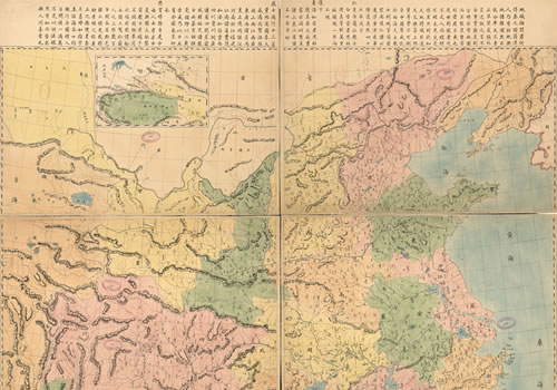 1887年《皇朝直省舆地全图》