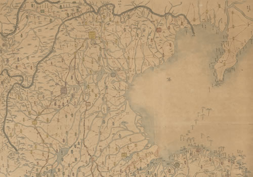 1855–1870年《直隶山东两省地舆全图》