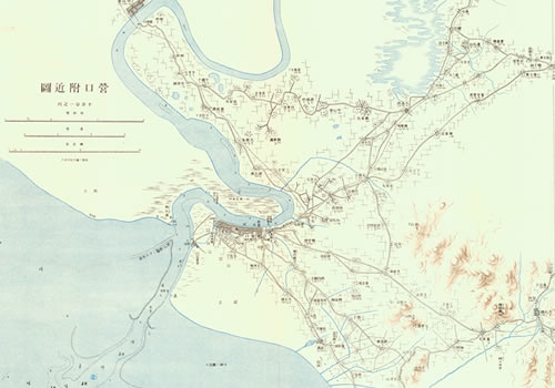 1894年《营口附近图》