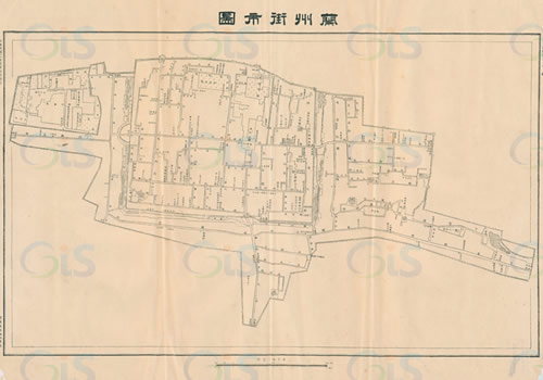 1936年《兰州街市图》