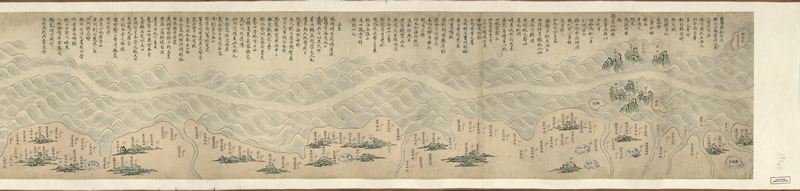 1634–1652年《山东直隶盛京海疆图》插图