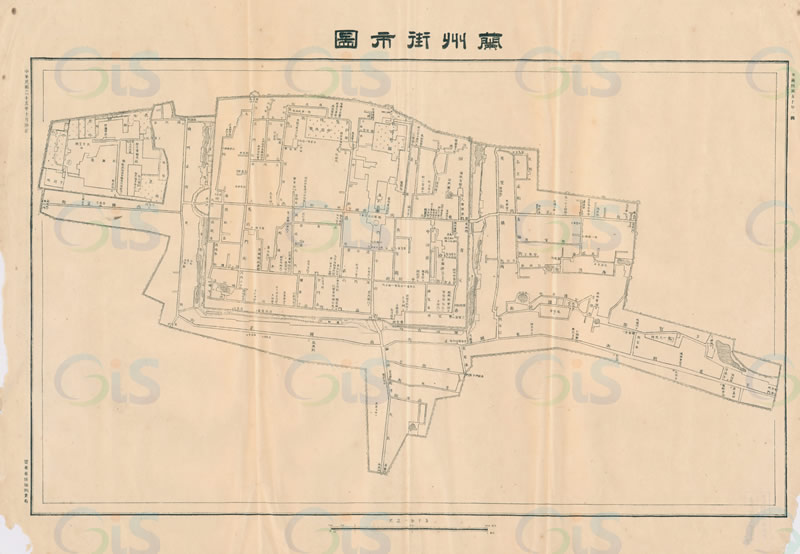 1936年《兰州街市图》插图