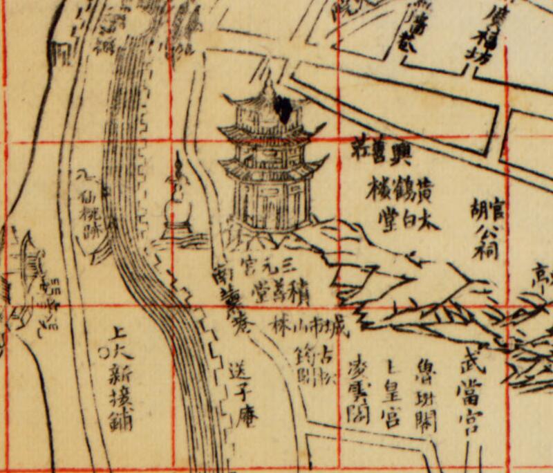 1864年《武汉城镇合图》插图1