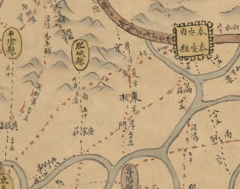 1855–1870年《直隶山东两省地舆全图》插图2