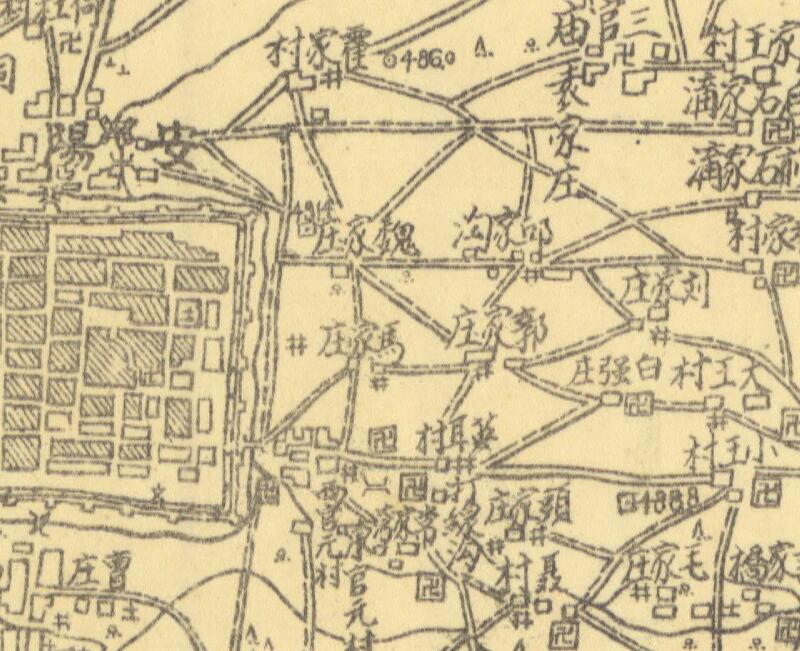 1938年《河南省地形图》五万分一插图2
