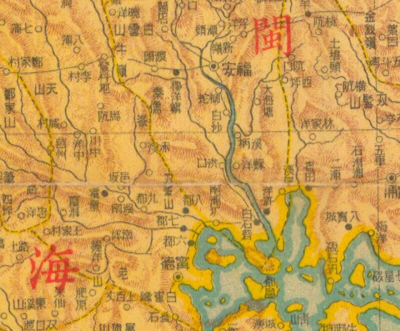 1926年《江西福建明细图》插图2