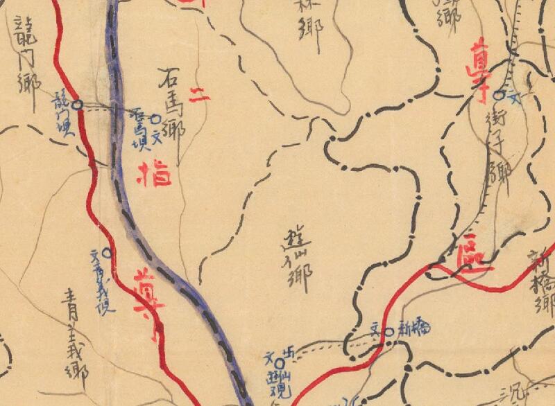 1941年《四川省绵阳县图》插图2