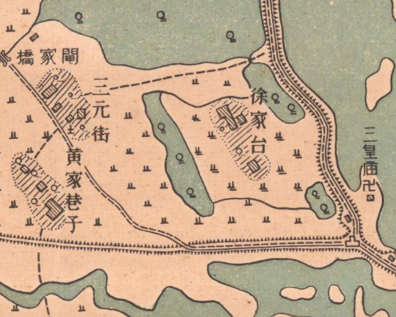1948年《钟祥县城市图》插图3