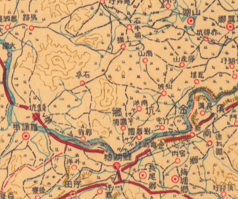 1939年《普宁县》20万地形图插图3