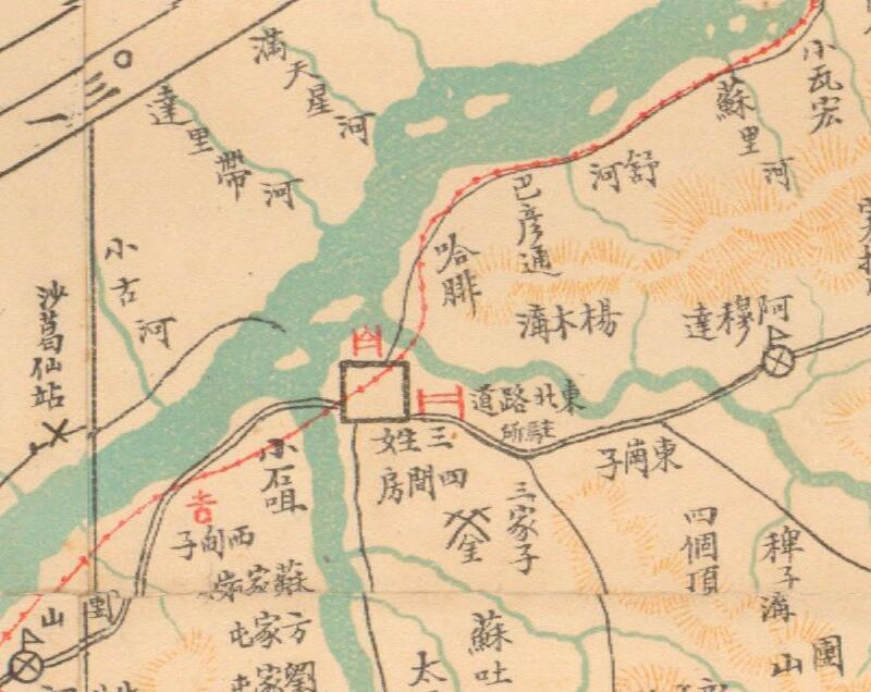 1912年《吉林省全图》插图3
