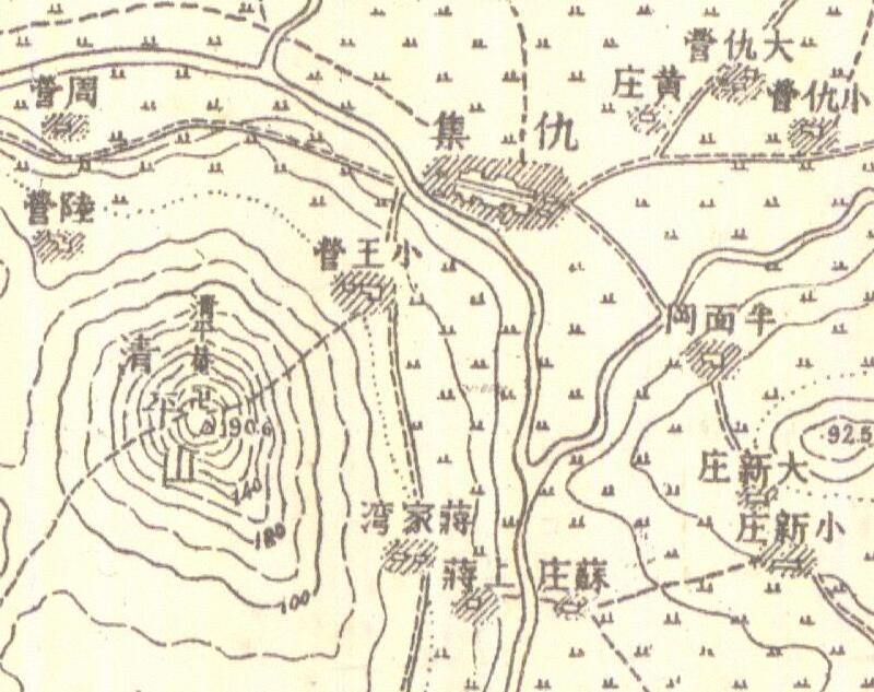 1938年《安徽省地形图》五万分一插图4