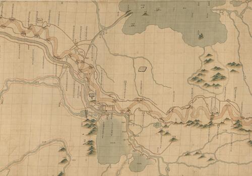 1750年《黄河南河图》
