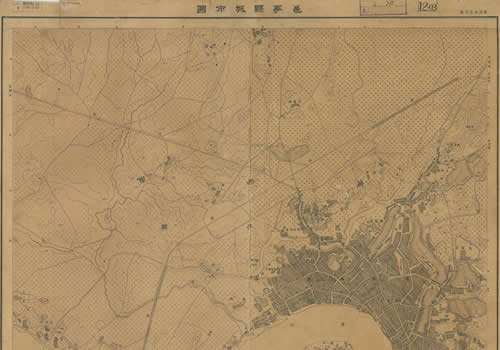 1947年南宁《邕宁县城市图》