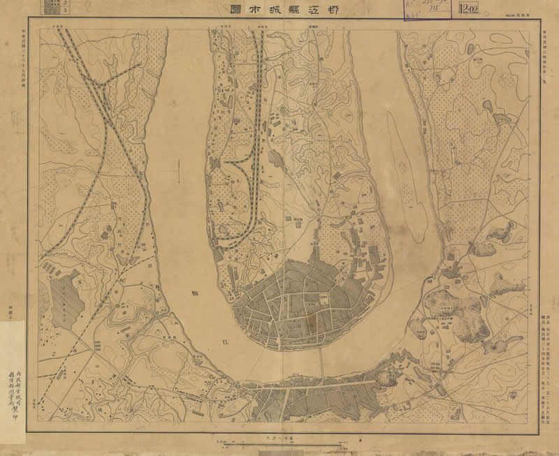 1947年柳州《柳江县城市图》插图