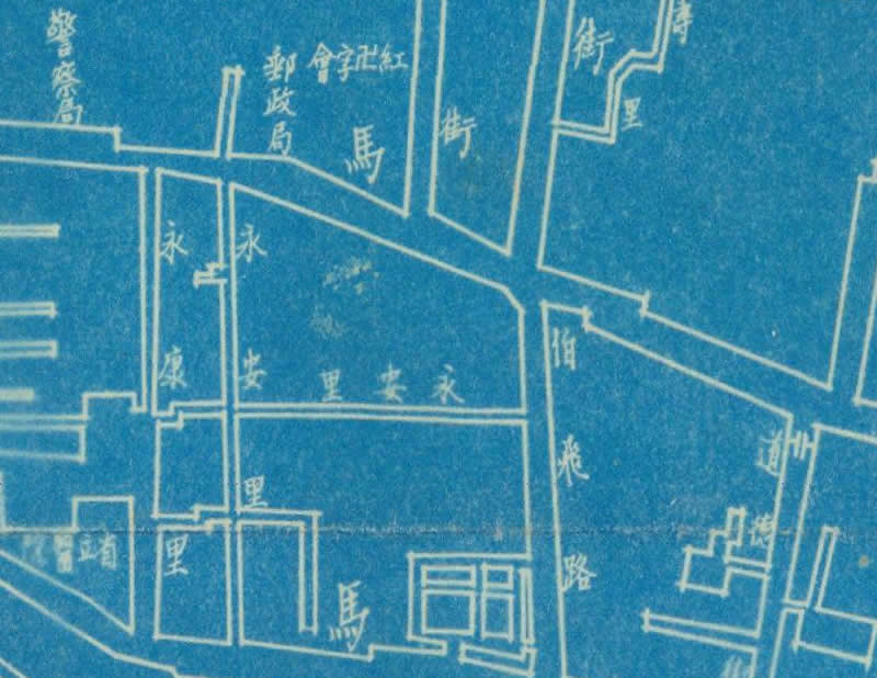 1947年《蚌埠市街图》插图1
