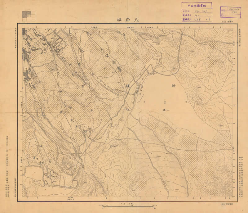 1947年乌鲁木齐《迪化市郊图》插图2