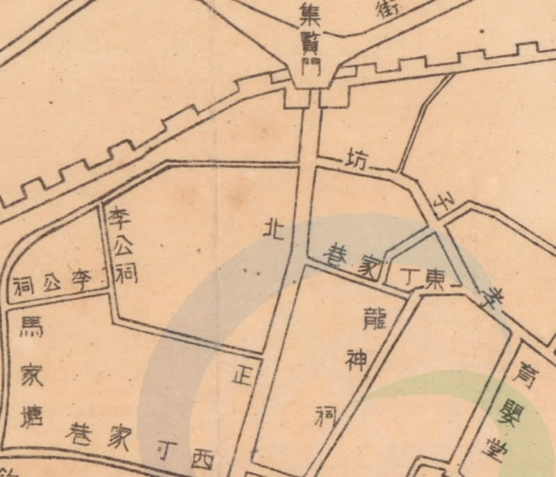 1941年《安庆》城市图插图2